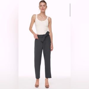 Aritzia babaton Tie Front work pants xs